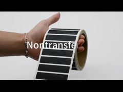 25mmx10mm High Temperature Adhesive Labels 1ml Vật liệu Polyimide trắng mờ