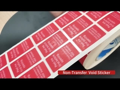 12*23.5-9.5mm 1.5mil Cáp nhãn Xanh Matte Tấm xuyên suốt chống nước Vinyl Cáp nhãn