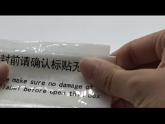 19mmx5mm 1mil White Matte High Temperature Resistant Polyimide Label Nhãn hiệu