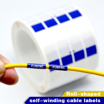 Custom A4 Cable Labels for Network Power Supply Printing